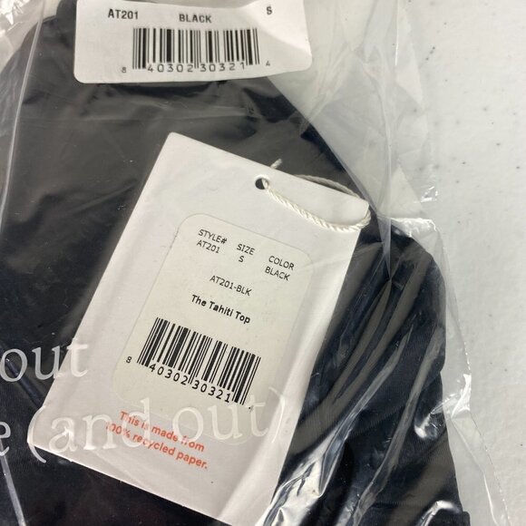 Andie The Tahiti Top Black Bikini Womens Small - Picture 3 of 3